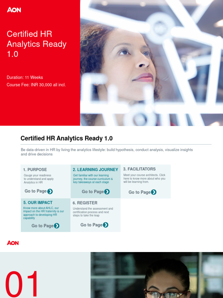 Aon Certified HR Analytics Course | PDF | Analytics | Performance Indicator