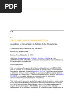 SOHYA Notas Explicativas Ue | PDF | aduana | Cartón