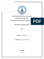 Quiz1 Administración Estratégica