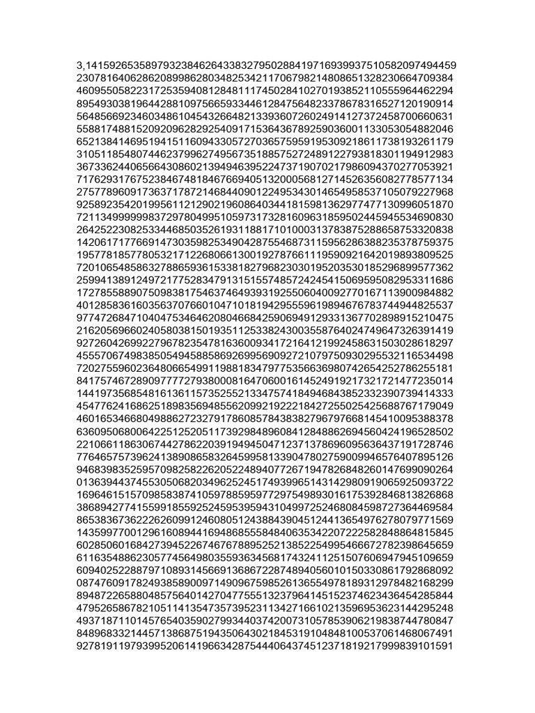 Pi Value z3 Play | PDF