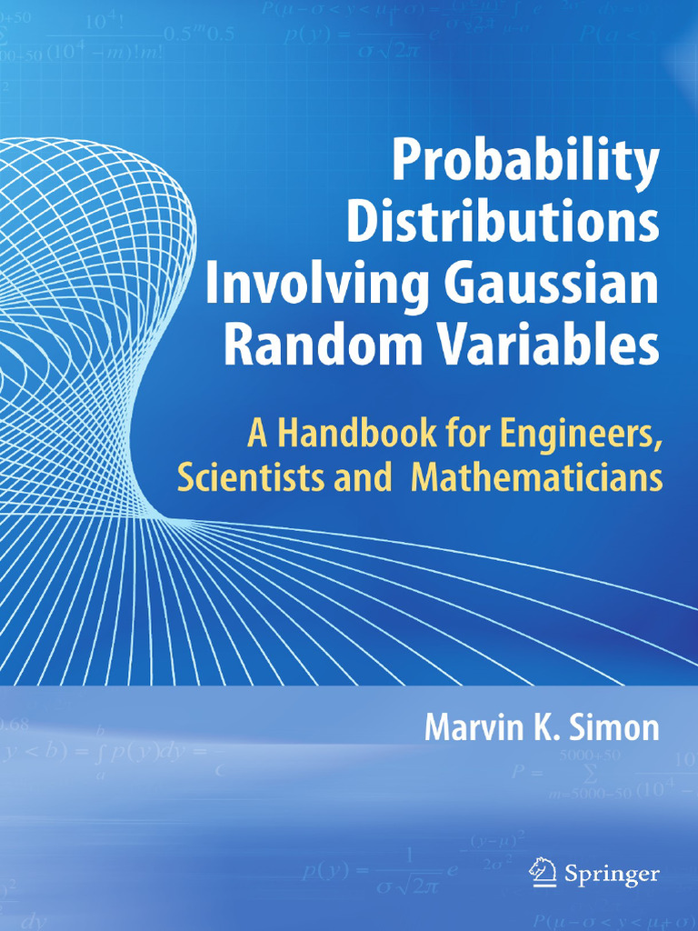 SIMON Probability Distributions Involving Gaussian Random Variables ...