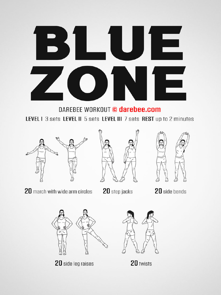 Blue Zone Workout | PDF