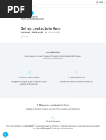 Xero Advisor Certification Fast-Track Guide | PDF | Inventory | Invoice