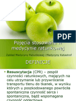 PIERWSZA POMOC - Podstawowe Informacje