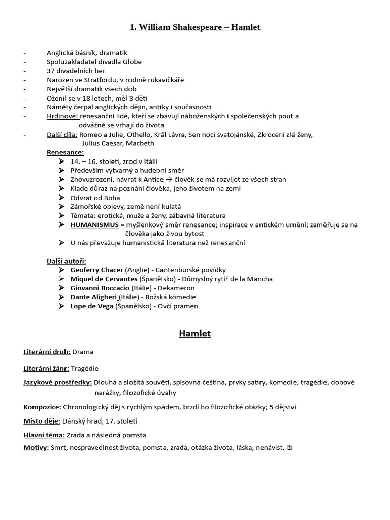Hamlet | PDF