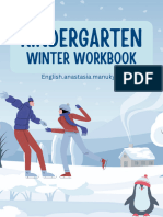 Kindergarten: Winter Workbook