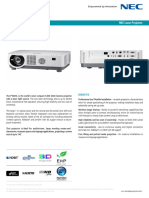 NEC P502HL Datasheet