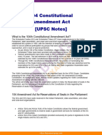 104 Constitutional Amendment Act Upsc Notes 53