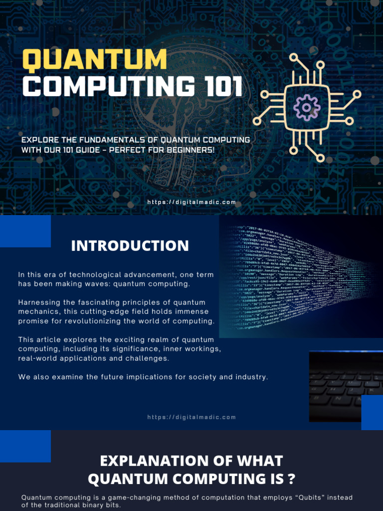 Quantum Computing Basics Guide | PDF | Quantum Computing | Computing