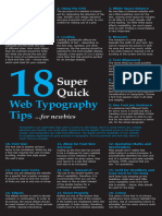 18 Typography Tips
