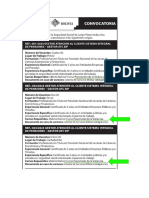 Convocatoria Gestora