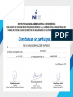 Certificado de Trabajo Inei 2019 2 - Silva Villalobos