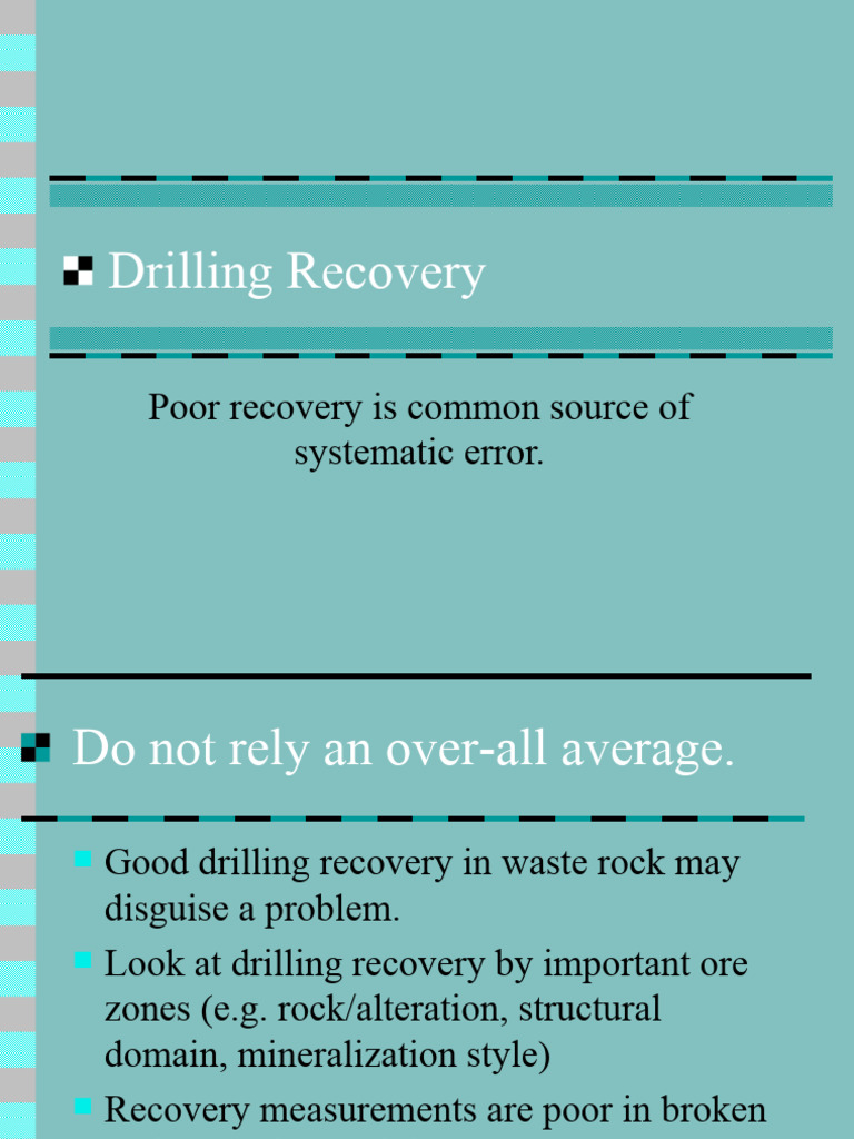 Drilling Recovery PDF