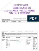 Planificaciones Microcurriculares de Preparatoria para El Primer Parcial 1 Quimestre