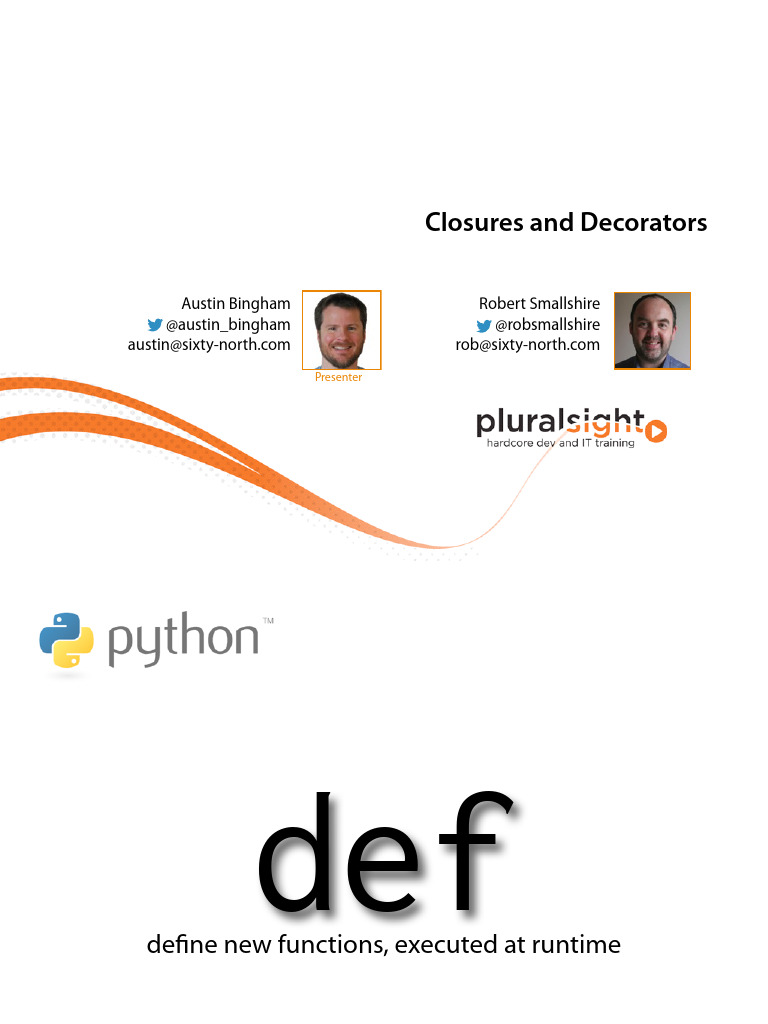 Closures and Decorators Slides | PDF | Scope (Computer Science ...