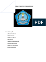 Tugas Kimia Laporan Revisi