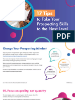 17 Tips To Take Your Prospecting Skills To The Next Level