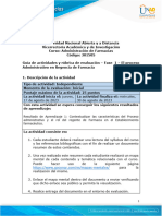 Guia de actividades y Rúbrica de evaluación - Fase 1 - El proceso Administrativo en Regencia de Farmacia