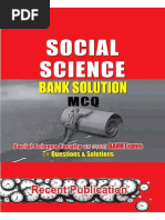 Social Science Bank Solution MCQ