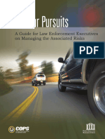 Vehicular Pursuits