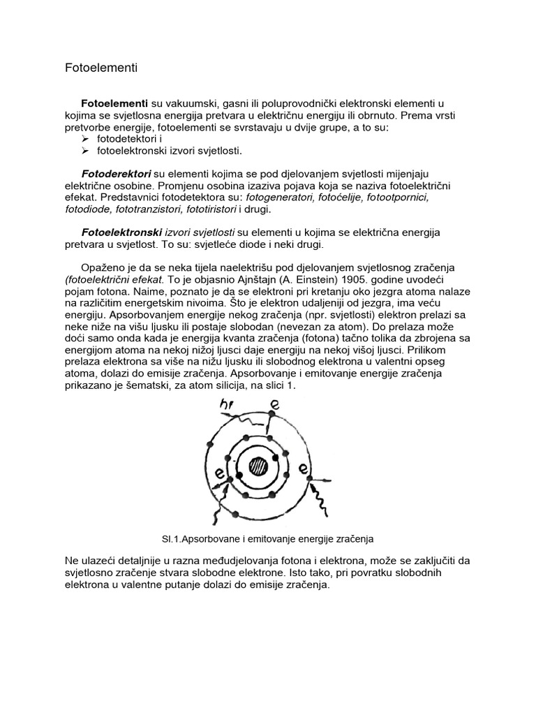29 Fotoelementi | PDF