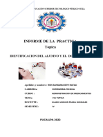 Informe de La Via Practica de La Via Oral