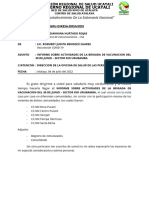 INFORME N°002 Brigada de Vacunacion Mes de Junio