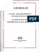 Gariboldi - 30 Easy and Progressive Studies