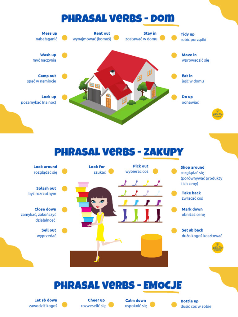 Phrasal verbs dom zakupy emocje znaczenie jlom88 pdf