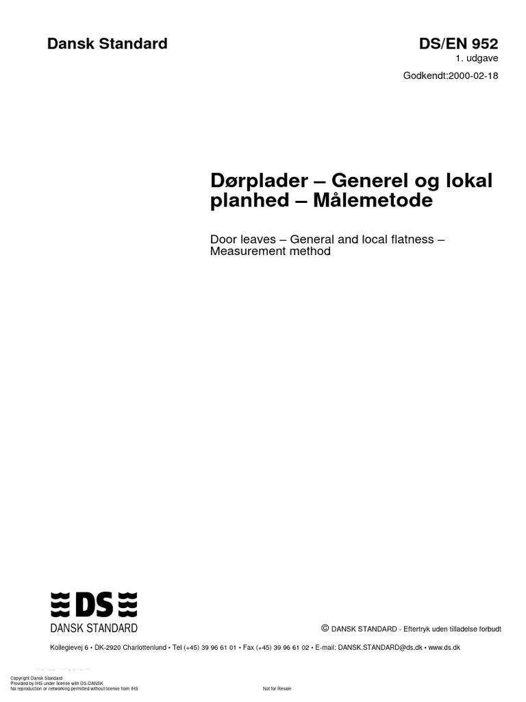 En 952 | PDF