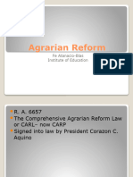 Agrarian Reform