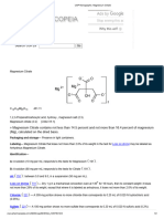 USP Monographs - Magnesium Citrate