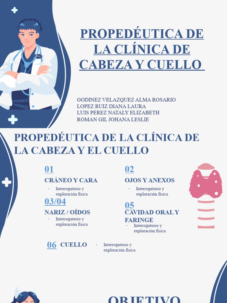 Propedéutica Clínica: Cabeza y Cuello | PDF | Examen físico | Ronquidos