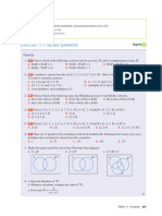 Probability Chapter Review Questions