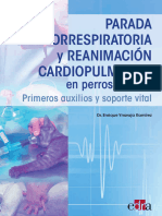 Parada Cardiorrespiratoria Y Reanimación Cardiopulmonar: en Perros y Gatos