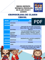 CRONOGRAMA DE CLASES EBICOLmel