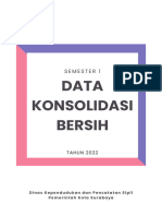 2022 SMT 1 Data Konsolidasi Bersih Terbaru