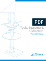 Fillauer Tools and Equipment Catalog 01 18