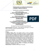 XVISICI Atuação de Enfermeiro Ao Portador de Pé Diabético