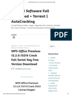 WPS Office Premium 12.2.0.13215 Crack and Serial Key 2023