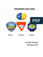 Manual Administrativo de Clubes 2019