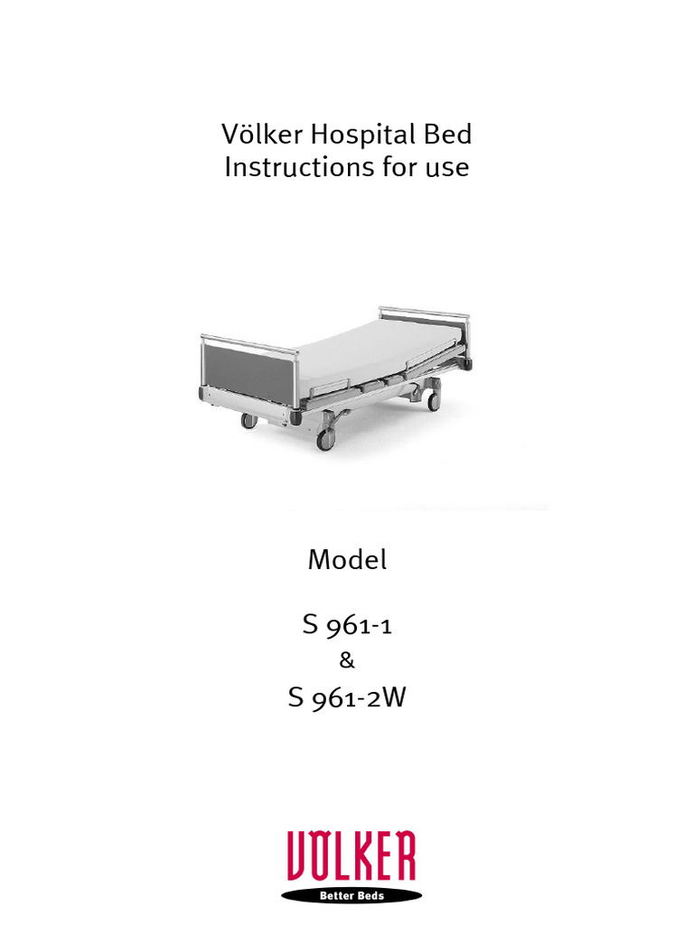Instructions For Use S961-1 S961-2W Valid 2005 To 06-2010 G44 | PDF