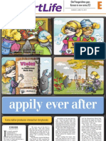 "Appily ever after" layout