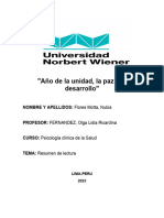 Resumen de PDF de Psicologua Clinica de La Salud