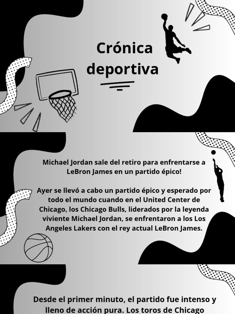 Cr nica deportiva pdf