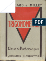 Hachette Trigonometrie Millet