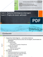 Aspectos Hidrológicos e Projeto