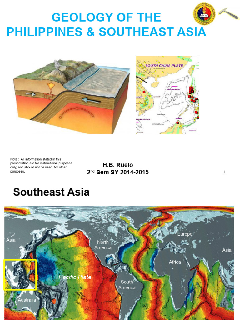 Geology of the Philippines & Southeast Asia | PDF | Plate Tectonics ...