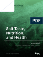 Salt Taste Nutrition and Health