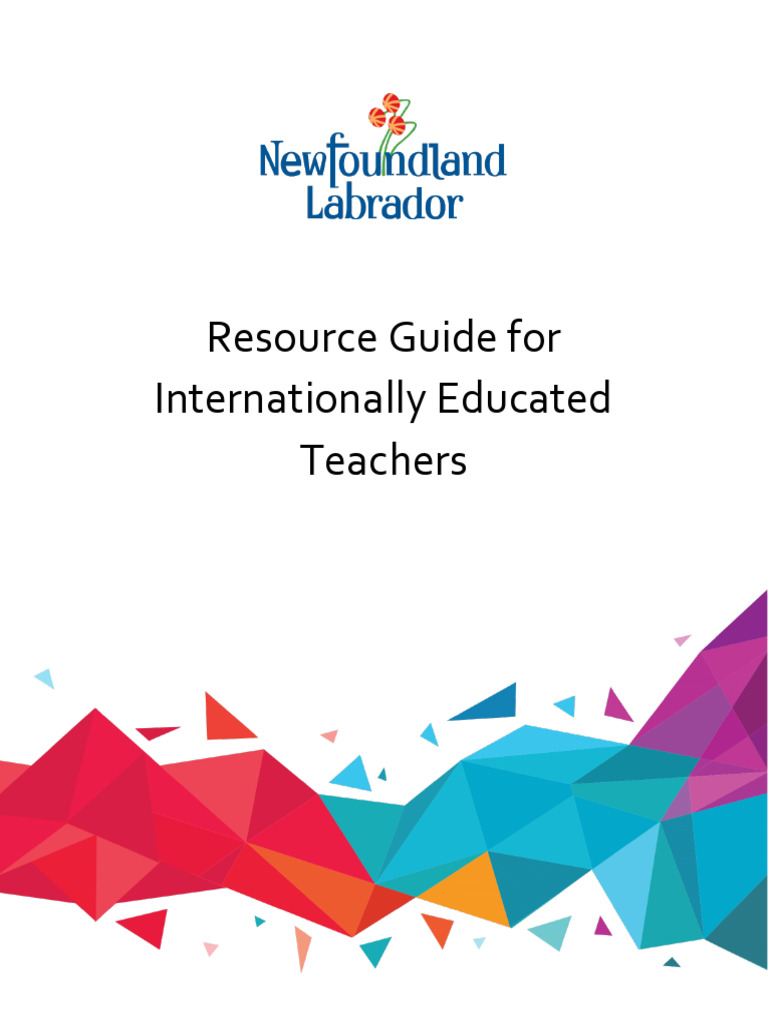 Nl resource guide for iets 2021 office of teacher certification and